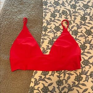 Red Triangle Bikini